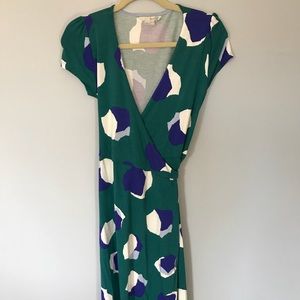 NWOT Sz 8L Boden Wrap Dress